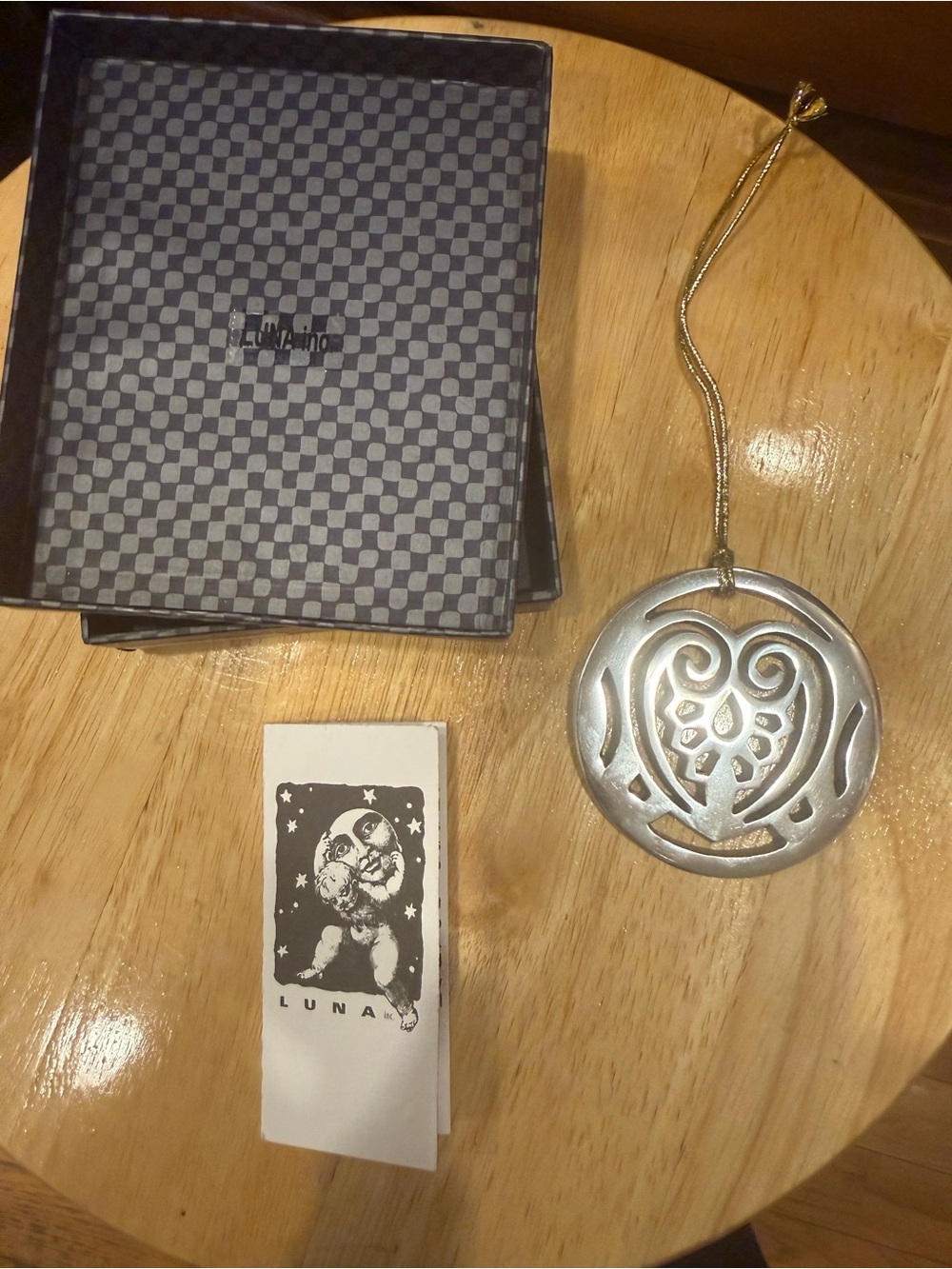 Luna inc one of a kind ornament NEW in box!